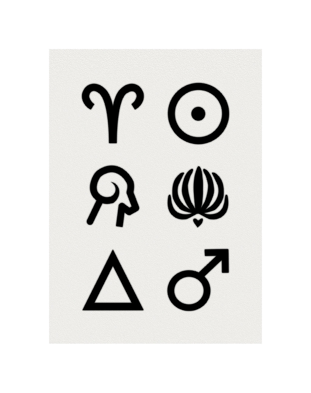 ZODIAC RUG SMALL