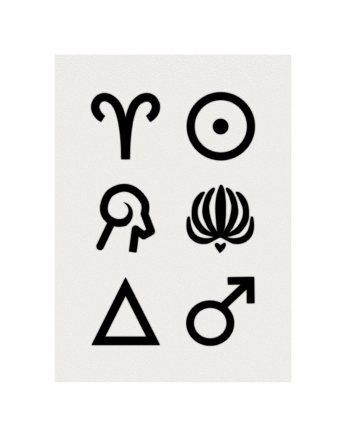 ZODIAC RUG SMALL