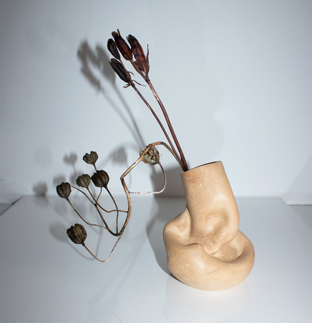 RawVase Beige
