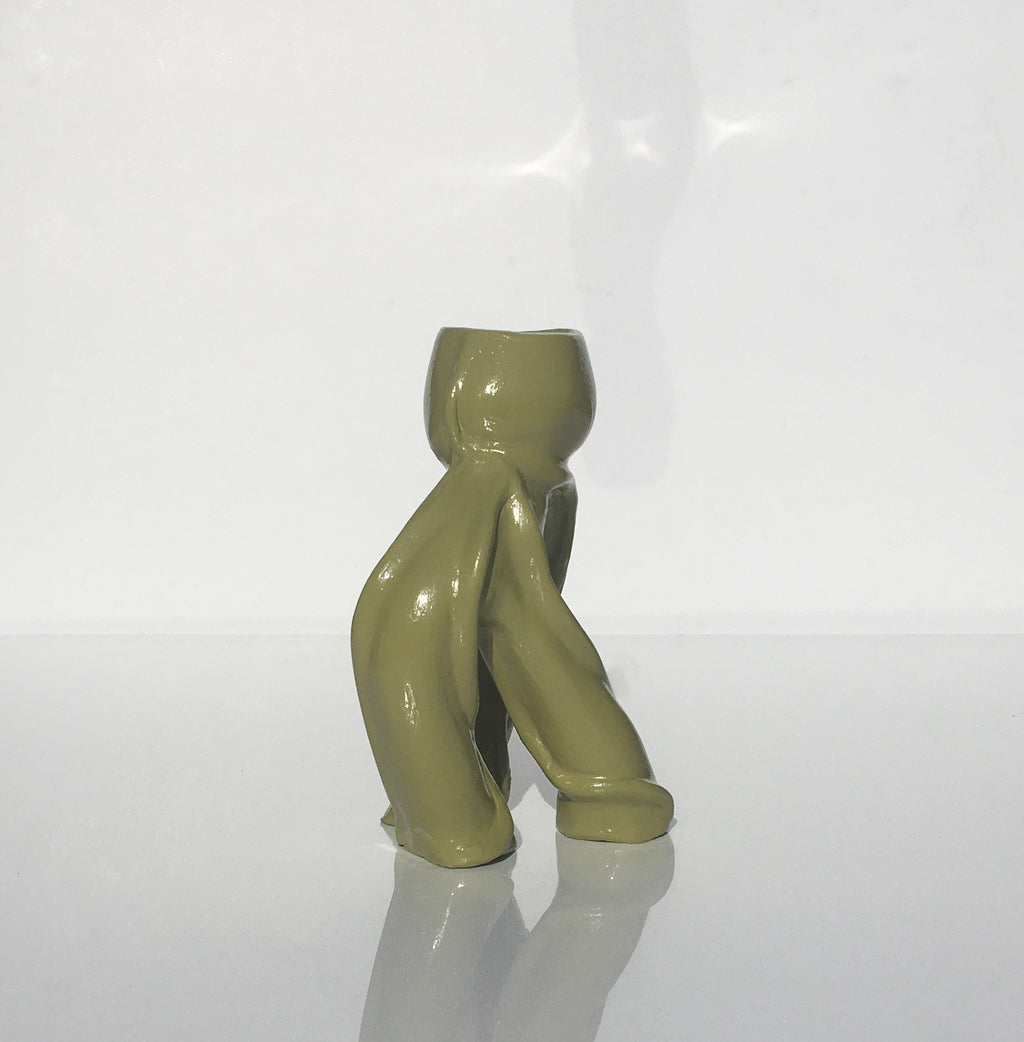 Candle holder Green